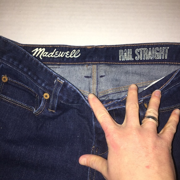 Madewell Rail Straight indigo indigo 24 x 34 - Picture 5 of 8